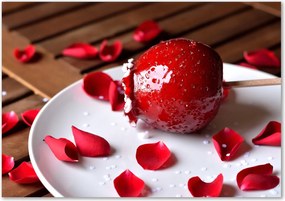 Üveg falpanel Alma pálcikán Ragasztó Ingyenes