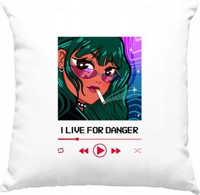 Anime párna Lány Divatos 2 Fehér