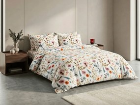 Mikroplüss ágyneműhuzat HERBALIS krémszínű Ágyneműhuzat mérete: 2 db 70 x 90 cm | 200 x 220 cm