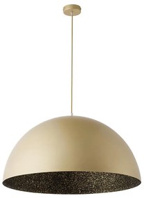 SFERA függeszték 1xE27/60W/230V, 50 cm, arany/fekete, kábellel