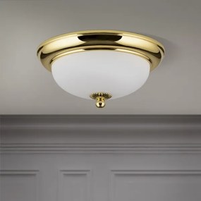 Orion - Mennyezeti lámpatest EMPIRA 2xE14/40W/230V Ø 26,5 cm arany