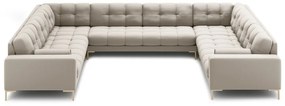 Bézs sarokkanapé (U alakú) Bali – Cosmopolitan Design