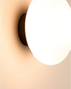 Fehér-fekete fali lámpa ø 15 cm Bamila – Kave Home