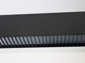 LED csillár kábelen LED/55W/230V 3000/4000/6500K 120 cm fekete
