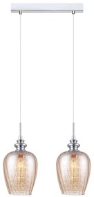 ITALUX MDM2286-2B-CR PIRITA Többágú Függesztett Lámpa Króm, Tea E14 IP20