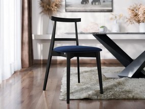 Étkezőszék KD 71 (fekete + kék) . 1103486