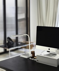 KAJA K-BL1027 BIAŁY IKA Fehér Színű Asztali Lámpa 8W LED 700Lm 3000-6000K IP20