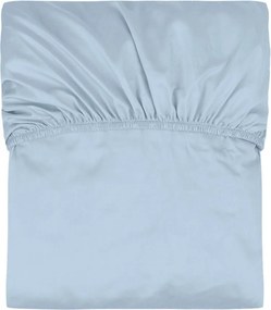 Világoskék gumis pamut lepedő 180x200 cm Oba – noo.ma