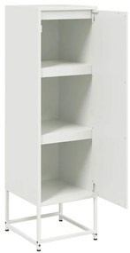 fehér acél magasszekrény 36 x 39 x 123 cm