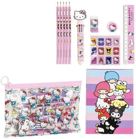 Hello Kitty Friends Pink írószer szett