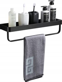 Zuhanypolc lyukasztás nélkül, akasztóval 40cm