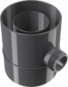 Esővízfogó Ø90 Grafit Wavin Canyon