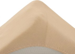 Jersey gyerek lepedő 60x120 cm barack
