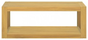 tömör tíkfa falra szerelhető fürdőszobaszekrény 90 x 45 x 35 cm
