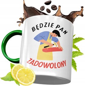 Zöld Bögre Építőknek Születésnapra Ajándék fényképes nyomtatással