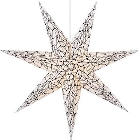 Markslöjd 704876 - Karácsonyi dekoráció KARLA 1xE14/25W/230V fehér 75 cm