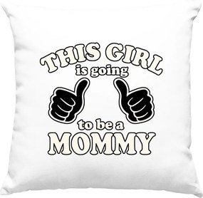 Kismama párna Büszkén Fehér