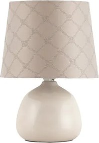 éjjeli lámpa e14 40w bézs ellie