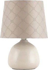 Rabalux éjjeli lámpa e14 40w bézs ellie