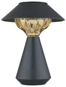 Globo 36639A - LED napelemes lámpa 10xLED/0,06W/1,2V IP44 fekete