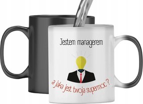 Mágikus Bögre Menedzsernek Színváltós, fényképes nyomattal