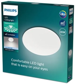 Philips - LED Mennyezeti lámpa MOIRE LED/36W/230V 4000K