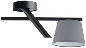 SIGMA LIGHTING 32219 OLE Ernyős Mennyezeti Lámpa Fekete, Szürke E27 IP20