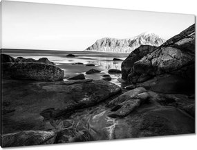 Festmények 120x80 Tájkép Norvégia hegyek