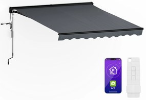 Blumfeldt CloudShade Napernyő, Okos vezérlés, UV-védelem, Fali szerelés