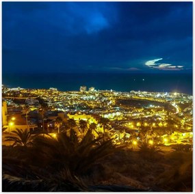 Poszterek 70x70 Éjszakai tájkép