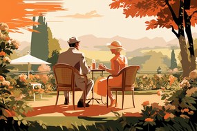 Poszter 45x30cm Retro Randi