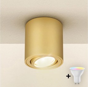 Brilagi - LED RGBW dimmelhető beépíthető spotlámpa MIA 1xGU10/6W/230V 84x80 mm arany