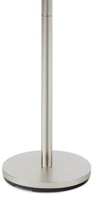 Fém Állófogas Szálcsiszolt Nikkel színben. Magassága: 175 cm 80609-07