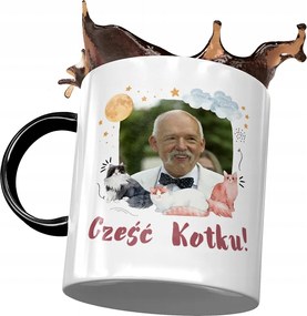 Fekete Janusz Corwin Mikke Bögre Ajándék Nyomtatott Fotóval