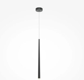 MAYTONI MOD132PL-L28BK CASCADE Hengeres Függesztett Lámpa Fekete LED IP20