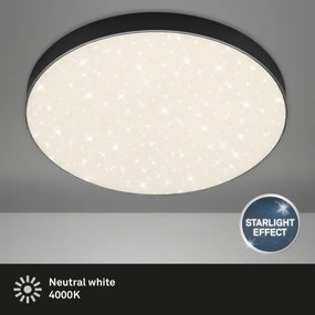 Briloner 7075-415 - LED Mennyezeti lámpa STAR SKY LED/24,5W/230V átm. 38 cm fekete
