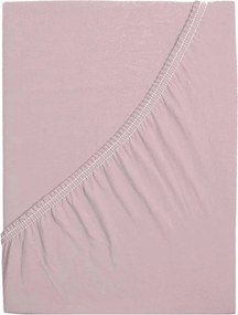 Jersey lepedő kiságyba EXCLUSIVE 70x140 cm antik rózsaszín