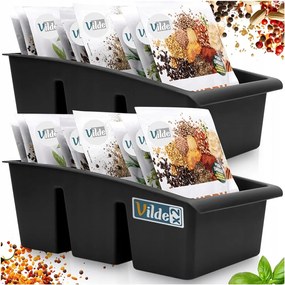 2x Konyhai fűszertartó táska szekrény fiókhoz