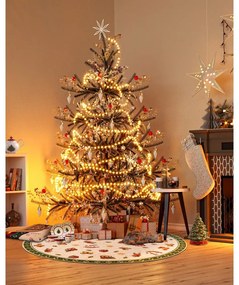 Zöld kerek szőnyeg karácsonyi mintával ø 150 cm Green Christmas – Villeroy&amp;Boch