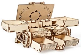 Ugears - 3D fa mechanikus puzzle Antik ékszerdoboz