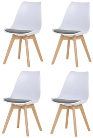 Étkezőszék garnitúra CT-X7056 GREY, 4 db