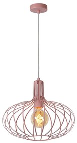 Lucide 78393/38/66 - Csillár zsinóron MERLINA 1xE27/60W/230V rózsaszín