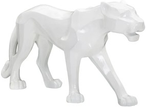 Fehér párduc 70x18x32,5cm