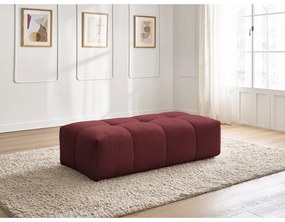 Borvörös zsenília lábtartó Everest – Bobochic Paris