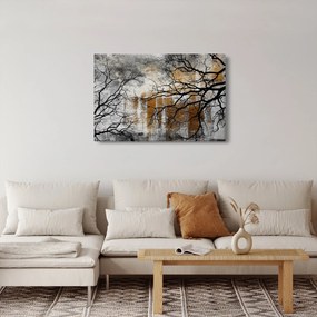 Kép - Fák sziluettek (90x60 cm)