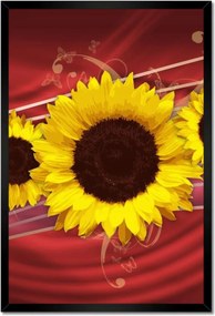 Poszterek keretben 40x60 Napfény absztrakt