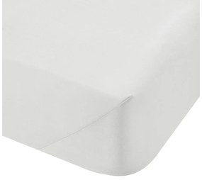 Fehér gumis pamut-perkál lepedő 135x190 cm Cotton Percale – Bianca