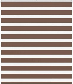 vidaXL zebrafüggönnyel barna szövetszélesség 125,9 cm poliészter