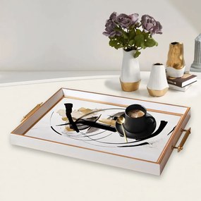 Üveg tálca, 38×24 cm – TPB9836