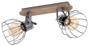 Eglo 98135 - Spotlámpa SAMBATELLO 2xE27/40W/230V